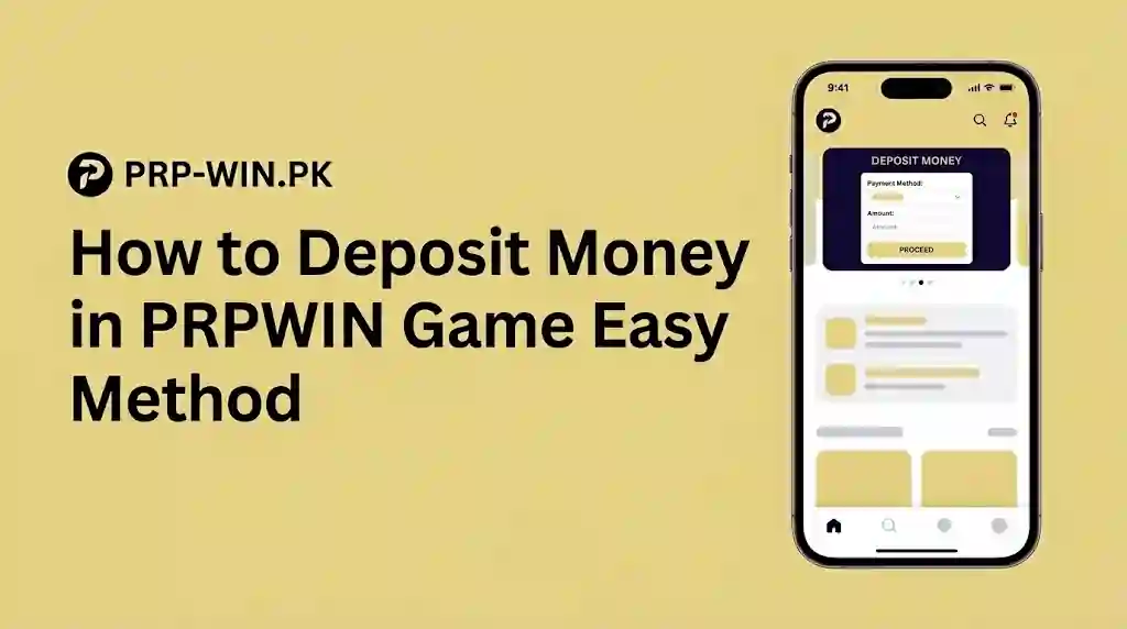 Deposit Money in PRPWIN Game